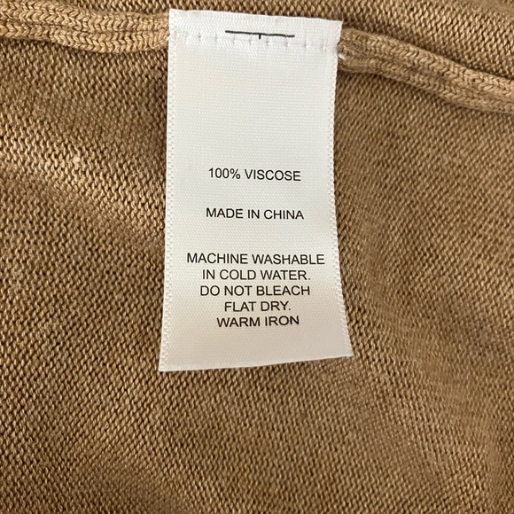 Camel Knit Cardigan - Picture 4 of 6